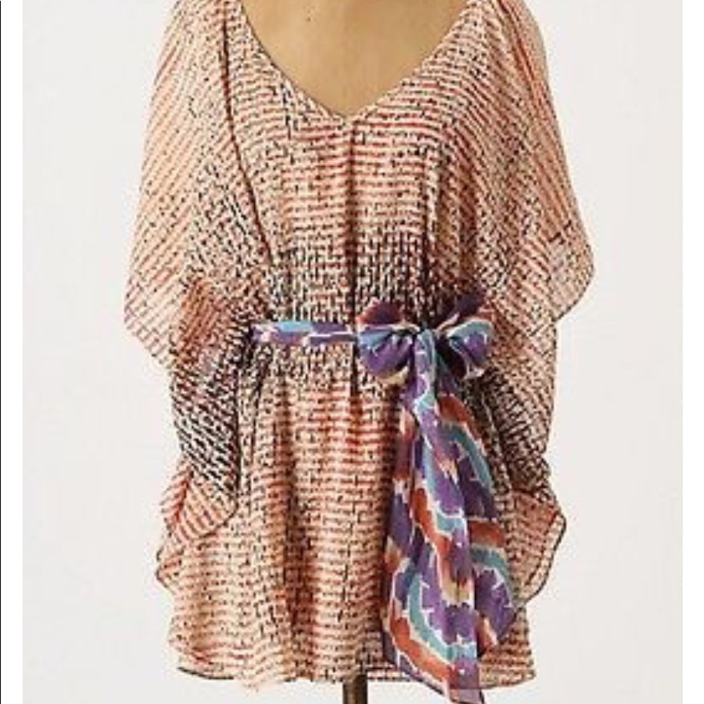 Anthropologie Size 6 Cotton Kimono Blouse